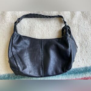 Black Kenneth Cole Handbag with Chain Details